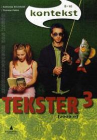 Utsnitt av Gyldendal Kontekst 8-10 Tekster 3 skolebok for ungdomstrinnet, norsk tekstsamling og lesestoff