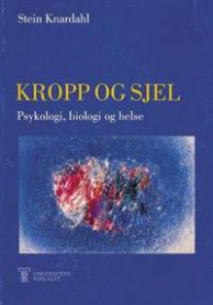 Bilde av boka "Kropp og sjel" om psykologi, biologi og helse, utgitt av Universitetsforlaget, vist med åpen bok og notat.