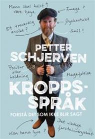 Bok om kroppsspråk, innbundet utgave, fra Kagge, innen helse, relasjoner og personlig utvikling, viser forsiden.