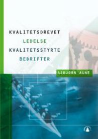Bilde av bokomslag for "Kvalitetsdrevet ledelse" av Gyldendal, fokusert på ledelse og kvalitetsstyrte bedrifter.