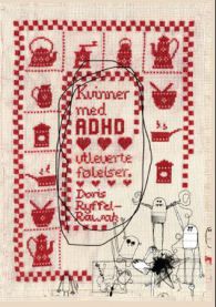 Kvinner med ADHD bok fra Kolofon, viser en kvinne som uttrykker følelser, relatert til psykologi og ADHD.