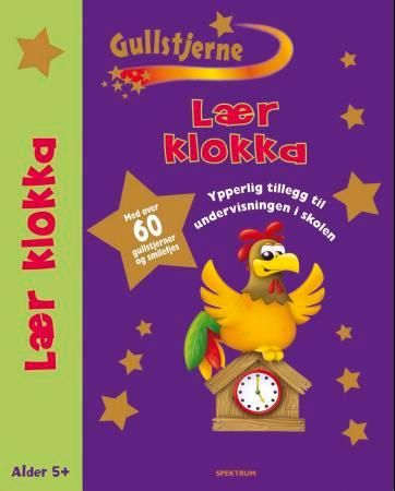 Lær klokka. Alder 5+