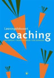 Personalledelses- og HRM-bok om løsningsfokusert coaching, utgitt av Gyldendal, vist med bokomslag.