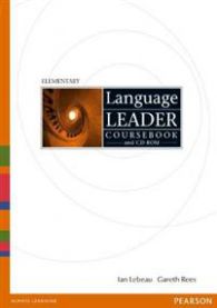 Språk og lingvistikk: Language Leader Elementary Coursebook med CD-ROM, læringsmateriell for språklæring.