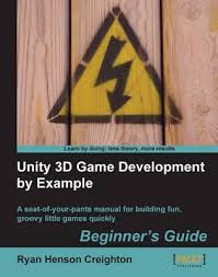 Bokomslag for Unity 3D Game Development by Example Pocket utgave utgitt av Packt Publishing, viser en dataspill-illustrasjon.