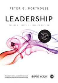Bok om ledelse: teori og praksis, pocketutgave med tittelen "Leadership - theory and practice" fra Bokia.no