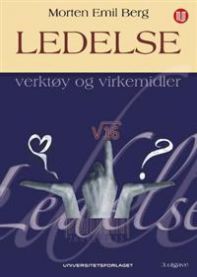 Bilde av boken "Ledelse: verktøy og virkemidler" fra Universitetsforlaget, viser forsiden med tittel og design.