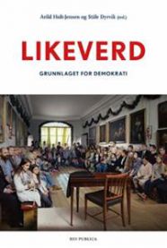 Pocket bok om Likeverd: grunnlaget for demokrati, politikk av Res Publica, viser bokomslag med tittel og design.