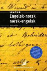 Lingua; engelsk-norsk, norsk-engelsk skoleordbok