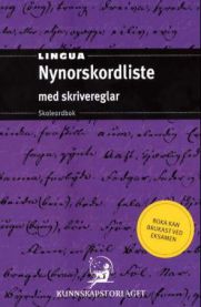 Lingua : nynorskordliste med skrivereglar