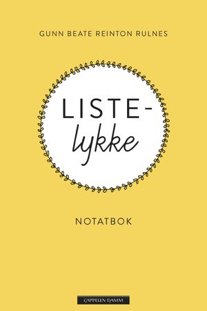 Listelykke notatbok