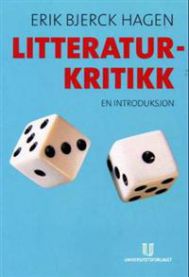 Bilde av boken "Litteraturkritikk: en introduksjon" utgitt av Universitetsforlaget, med bokomslag og tittel.