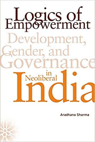 Bok om utvikling, kjønn og styring i neoliberalt India, politikkbok fra Bokia.no med tittelen "Logics of Empowerment" i lommeformat.