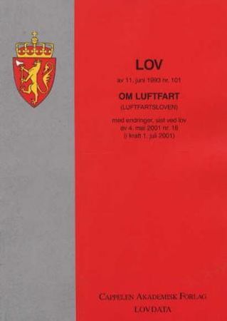 Lov om luftfart (luftfartsloven) av 11. juni 1993 nr. 101