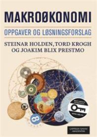 Makroøkonomi oppgaver og løsningsforslag fra Cappelen Damm, samfunnsøkonomi, bok med eksempler og løsninger.
