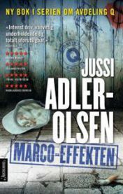 Bokomslag for "Marco-effekten" innbundet av Aschehoug, en geografirelatert bok med tittel og forfatterdetaljer.