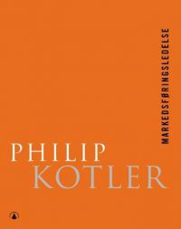 Bilde av boken "Markedsføringsledelse" fra Gyldendal, viser forsiden med tittel og design.