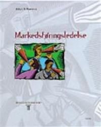 Bilde av boken "Markedsføringsledelse" fra Universitetsforlaget, viser forsiden med tittel og design.