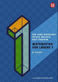 Matematikk for lærere 1