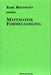 Matematisk formelsamling