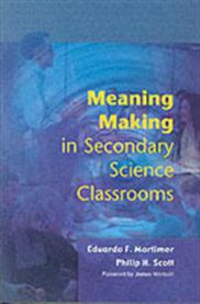 Meaning Making In Secondary Science Classroomsaa