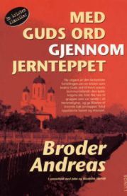 Bokomslag for "Med Guds ord gjennom jernteppet" av Lunde, religion, pocketutgave med tittel og forfatter på forsiden