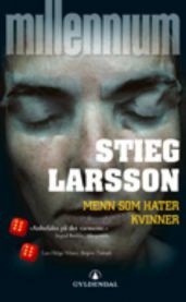 Bilde av boken "Menn som hater kvinner" av Gyldendal, med fokus på geografiske kvalifikatorer.