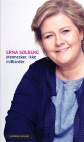 Bokomslag for "Mennesker, ikke milliarder" av Cappelen Damm, politikk, med illustrasjon av mennesker foran en by.
