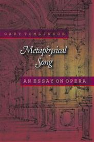 Bokomslag for "Metaphysical Song" pocket musikk av Princeton University Press, viser et kunstnerisk bilde av opera.