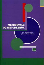 Bokcover for "Metodevalg og metodebruk" av Tano Aschehoug, om forskning og metodikk, vises i bildet.