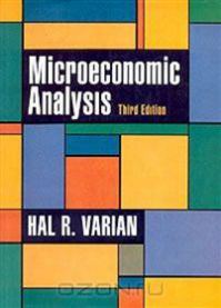 Bokomslag for "Microeconomic Analysis" innenfor samfunnsøkonomi, utgitt av WW Norton, med fokus på mikroøkonomisk teori og modeller.