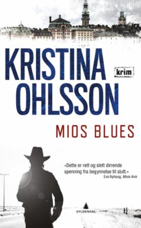 Bokomslag for "Mios Blues" av Gyldendal Norsk Forlag, en oversatt skjønnlitterær roman for voksne.