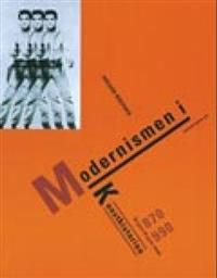 Bilde av boken "Modernismen i kunsthistorien: fra 1870 til 1990-årene" med omslagsdesign, viser kunsthistorisk tematikk.