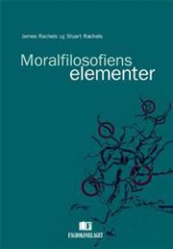 Bilde av boka "Moralfilosofiens elementer" fra Fagbokforlaget, med tittel og forsideillustrasjon om moralfilosofi.