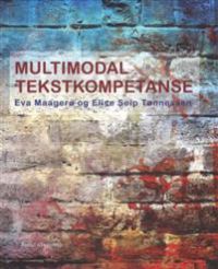 Bilde av boka Multimodal tekstkompetanse innen pedagogikk fra Portal, med fargerik omslagsdesign og tittelen tydelig synlig.