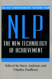 Pocketutgave av boka "NLP - The New Technology of Achievement" fra Harper Collins, med fokus på økonomi, finans og ledelse.