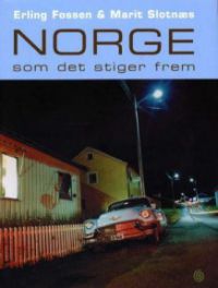 Bokomslag for «Norge» sosiologibok utgitt av Kagge, med et bilde av Norge som stiger frem.
