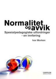 Bokomslag for "Normalitet og avvik: spesialpedagogiske utfordringer" av Cappelen, med tittelen tydelig synlig.