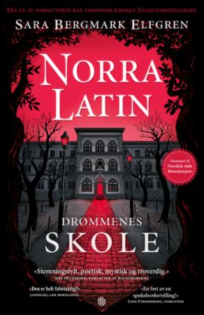 Bokomslag for "Norra Latin" av Kagge forlag, en oversatt skjønnlitteratur for barn og ungdom, vist med illustrasjon.