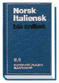 Norsk-Italiensk blå ordbok
