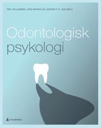 Bilde av bok med tittelen Odontologisk psykologi innen medisin og sykepleie av Gyldendal, viser bokomslaget med tittel og forfatter.