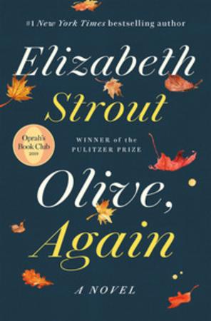 Bokomslag for "Olive, again" av Vigmostad & Bjørke AS, voksen skjønnlitteratur på originalspråket, innbundet.