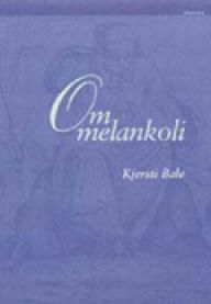 Bokomslag for "Om melankoli", en filosofi bok av Pax med abstrakte kunstneriske illustrasjoner.