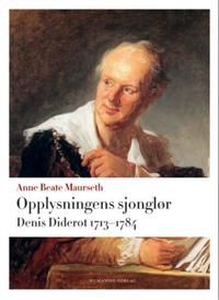 Illustrasjon av Denis Diderot, filosof fra opplysningstiden, for boken Opplysningens sjonglør av Humanist forlag.