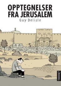 Pocketroman "Opptegnelser fra Jerusalem" av Aschehoug, roman med et bilde av boken med tittel og forfatter på forsiden.