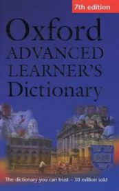 
                    Oxford advanced learner's dictionary of current English                