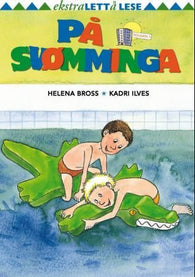 På svømminga