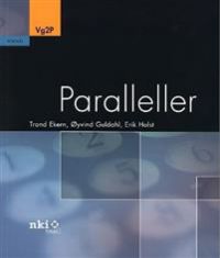 NKI-forlaget Paralleller VG 2P VGS, to parallelle linjaler med tydelige målestrek for presisjonsmåling.