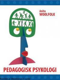 Bilde av boken "Pedagogisk psykologi" fra Tapir Akademisk Forlag, viser en åpen bok med pedagogiske konsepter og illustrasjoner.
