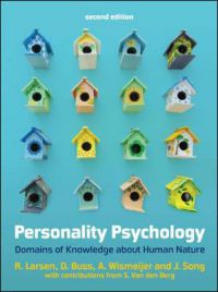 Bokomslag for Personality Psychology av McGraw-Hill, viser diagram over menneskets natur og psykologiske kunnskapsdomener.
